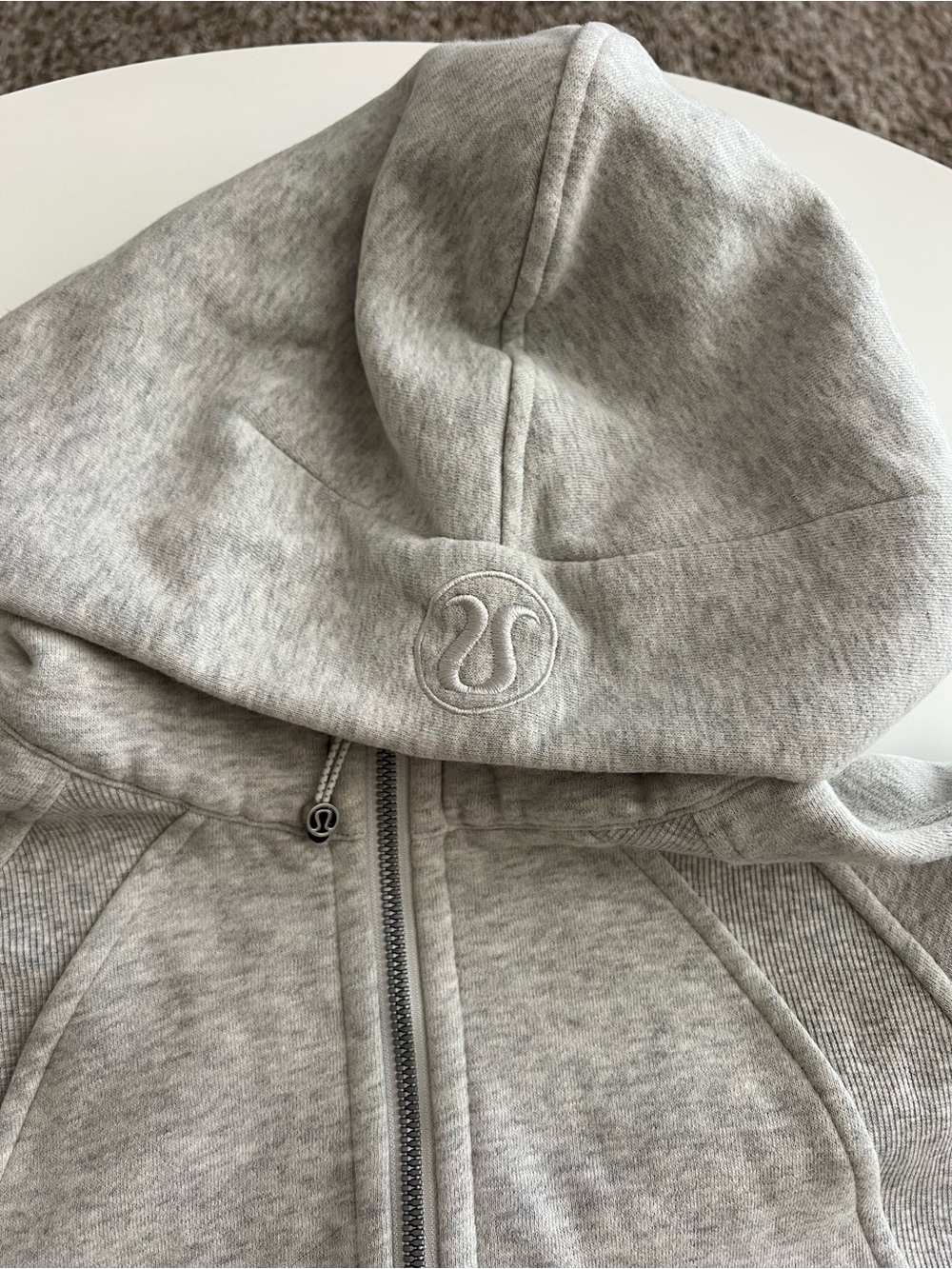 Lululemon Scuba Oversized Half Zip Hoodie Size Xs/Small - Picture 7 of 7